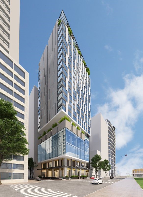 Tòa dịch vụ Thương mại và Khách sạn 4 sao Hương Lan - Hạ Long